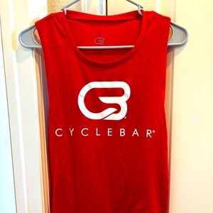 Women’s CycleBar Red Medium Tank
